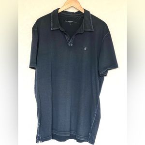 John Varvatos Polo shirt W/embroidered Peace sign